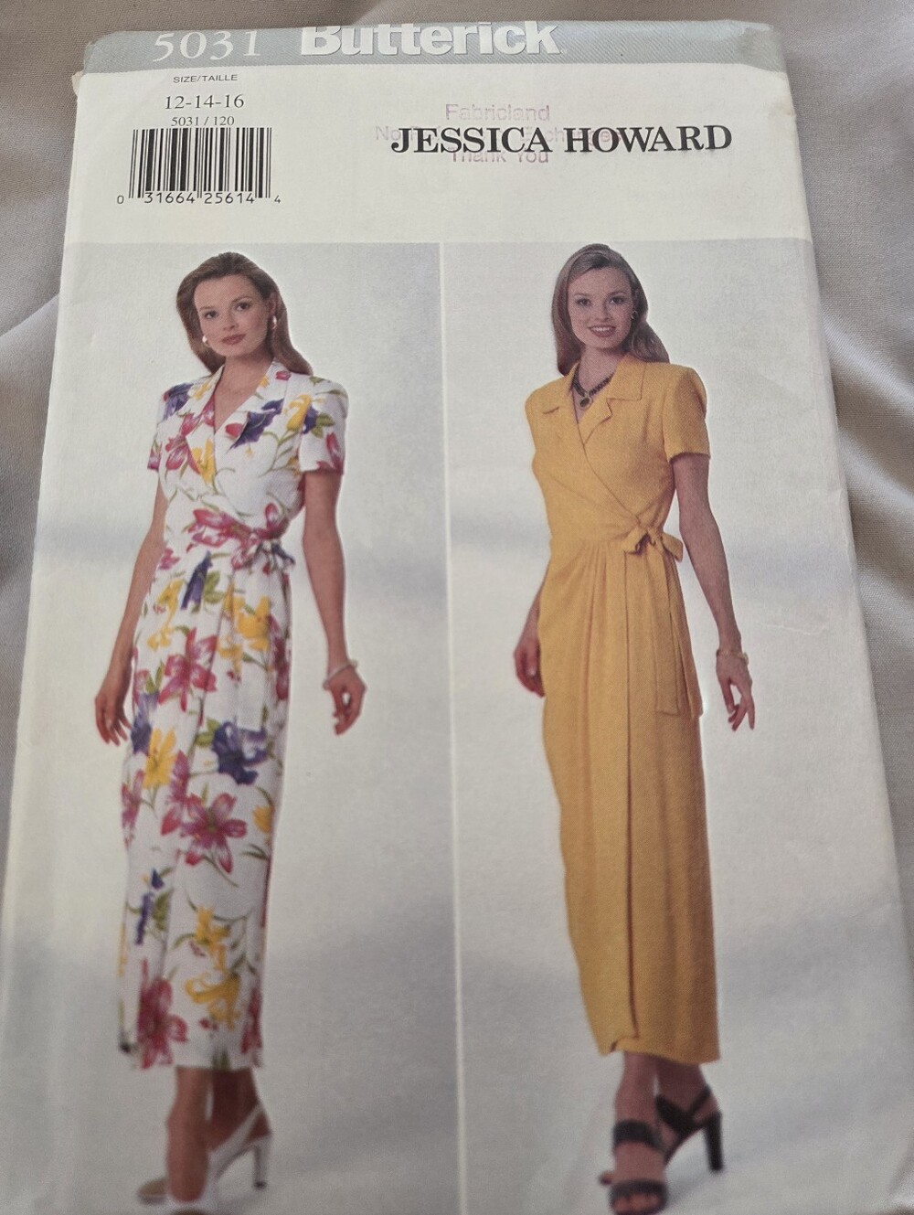 Butterick 5031 Jessica Howard Misses' Dress Sewing Pattern